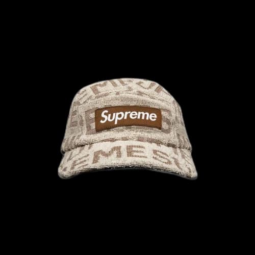 Supreme Terry Spellout Camp Cap 'Beige'