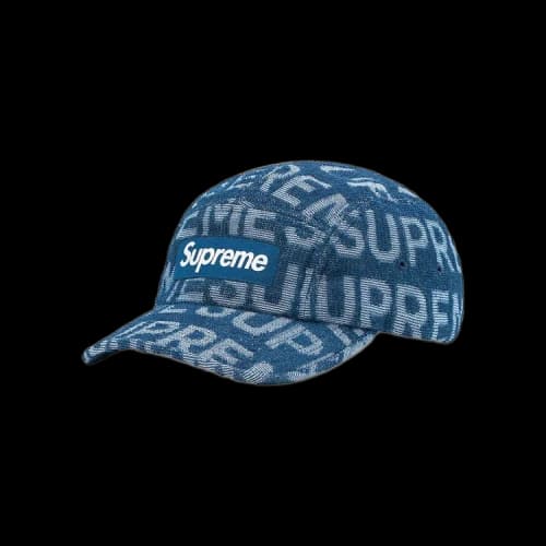 Supreme Terry Spellout Camp Cap 'Blue'