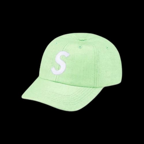 Supreme Raffia S Logo 6-Panel 'Green'