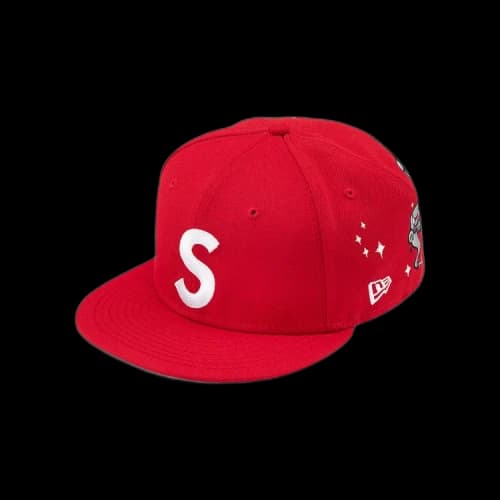 Supreme Characters S Logo New Era 'Red'