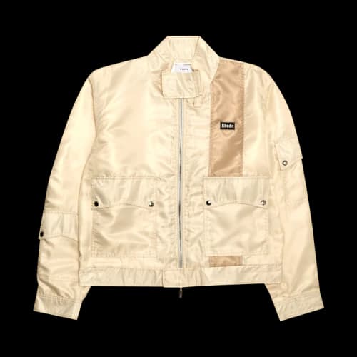 Rhude Racing Jacket 'Creme/Khaki'