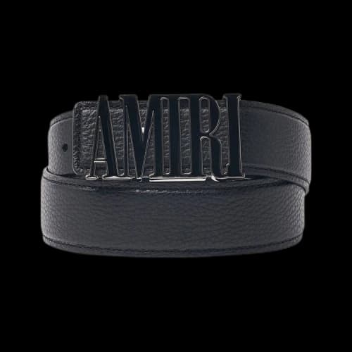 Amiri Core Enamel Belt 'Black'