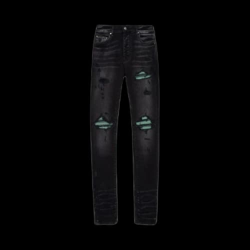 Amiri Ultra Suede MX1 Jean 'Aged Black'