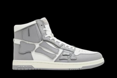 AMIRI Skel Top Hi Grey White