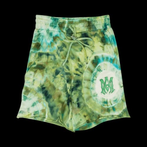 Amiri Tiedye MA Sweatshort 'Green'