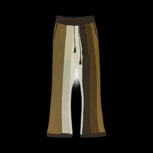 Amiri Color-Block Drawstring Pants 'Brown'