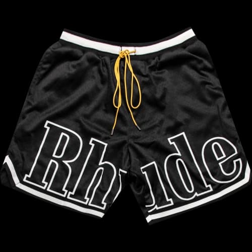 Rhude Court Logo Short 'Black'