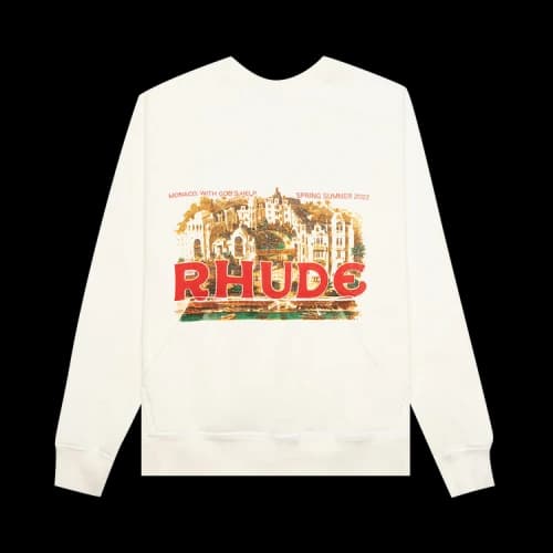 Rhude City Crewneck 'Vintage White'