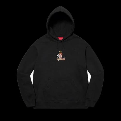 Supreme Angel Hooded Sweatshirt 'Black'