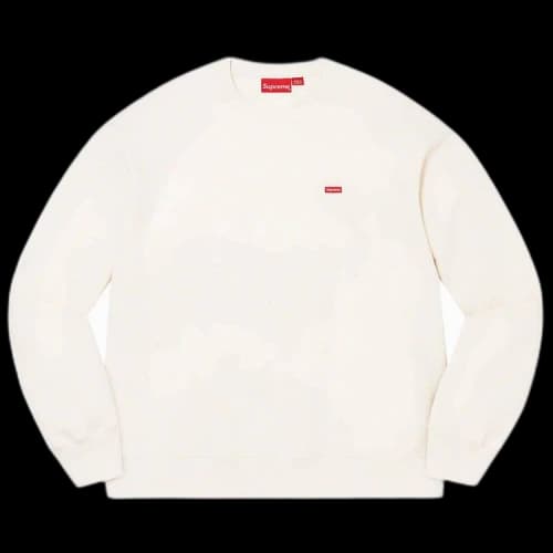 Supreme Small Box Crewneck 'Natural'