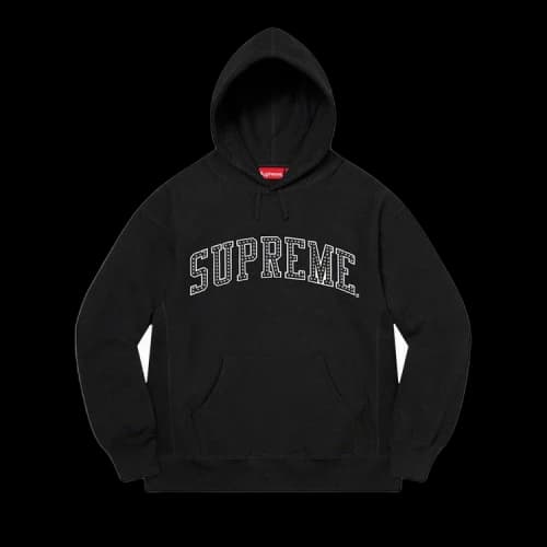 Supreme Stars Arc Hooded Sweatshirt 'Black'