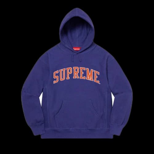Supreme Stars Arc Hooded Sweatshirt 'Dark Royal'