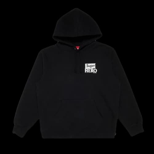 Supreme x ANTIHERO Hooded Sweatshirt 'Black'