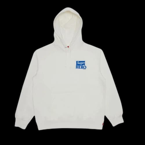 Supreme x ANTIHERO Hooded Sweatshirt 'White'