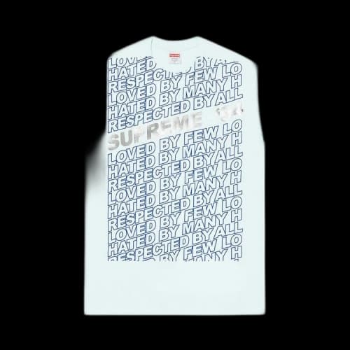 Supreme Respected Tee 'Pale Blue'