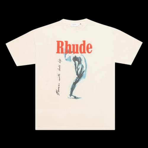 Rhude God Help Me Tee 'Vintage White'