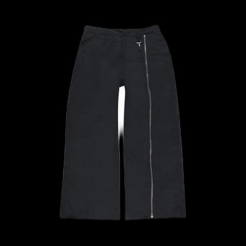 Reese Cooper Asymmetrical Zipped Pants 'Black'