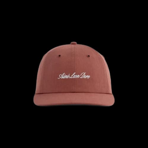 Aimé Leon Dore Script Sport Hat 'Marsala'