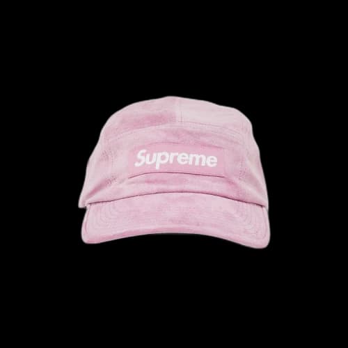 Supreme Suede Camp Cap 'Pink'
