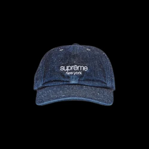 Supreme Classic Logo 6-Panel 'Denim'