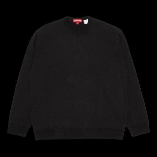 Supreme Metallic Long-Sleeve Top 'Black'