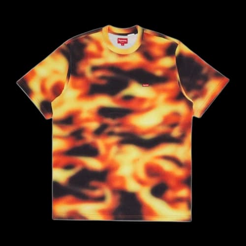 Supreme Small Box Tee 'Flames'