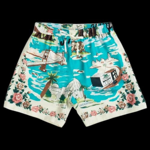 Amiri Hawaiian Pajama Shorts 'Multicolor'