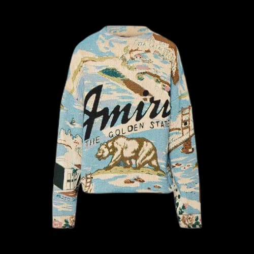 Amiri Tapestry California Crew 'Multicolor'