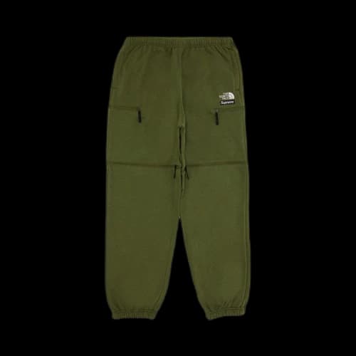 Supreme x The North Face Convertible Sweatpant 'Olive'