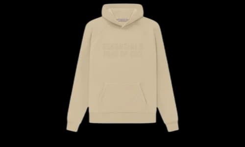 Fear of God Essentials Hoodie Sand