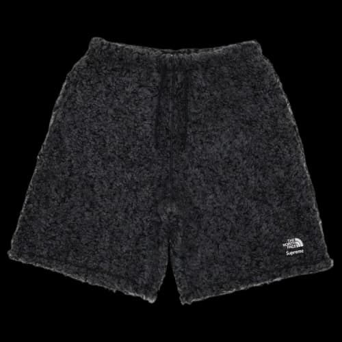 Supreme x The North Face High Pile Fleece Short 'Black'