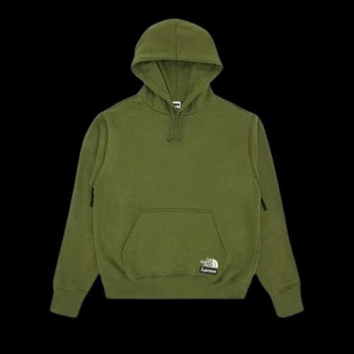 Supreme x The North Face Convertible Hooded Sweatshirt 'Olive'