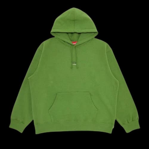Supreme World Famous Micro Hooded Sweatshirt 'Green'