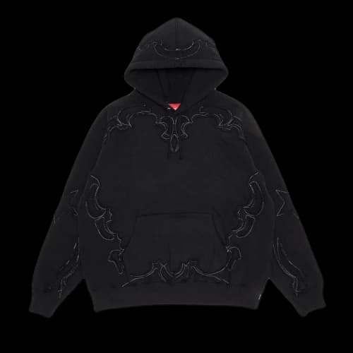 Supreme Western Cut Out Hooded Sweatshirt 'Black'