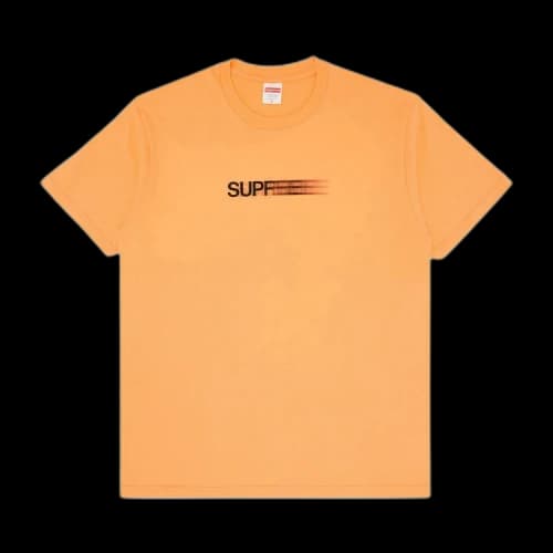 Supreme Motion Logo Tee 'Peach'