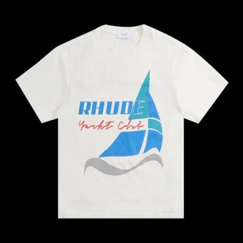 Rhude Yacht Club Tee 'Vintage White'