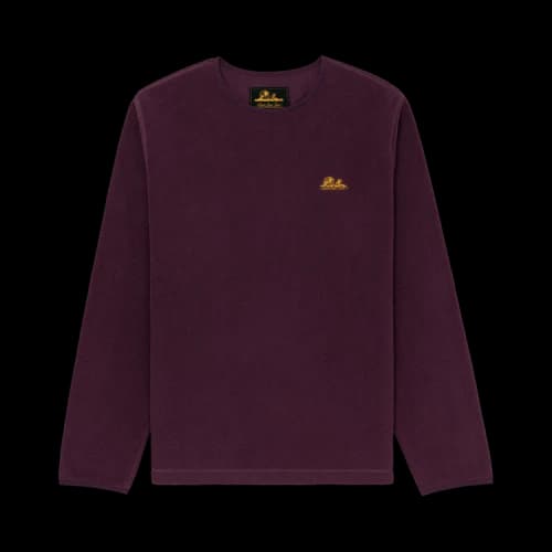 Aimé Leon Dore Unisphere Fleece Long-Sleeve Tee 'Grape Jam'