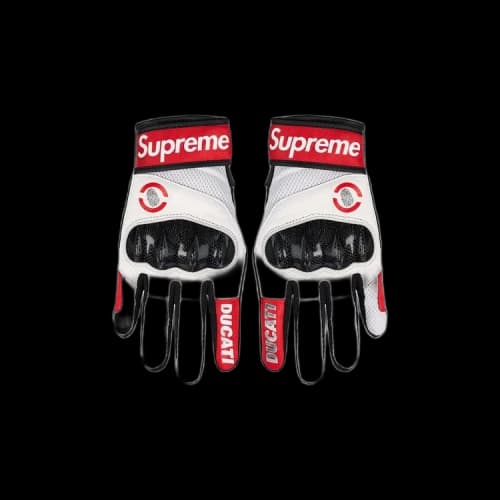 Supreme x Ducati x Spidi C1 Racing Gloves 'Red'