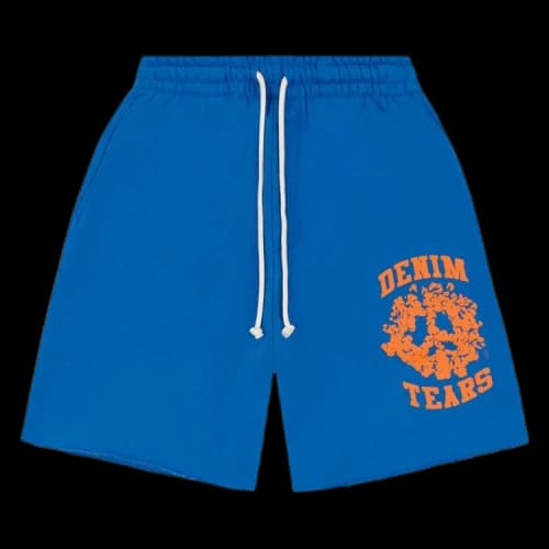 Denim University Sweat Shorts 'Royal Blue'