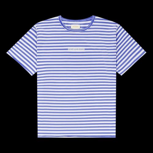 Aimé Leon Dore Striped Beach Tee 'Periwinkle/Pristine'