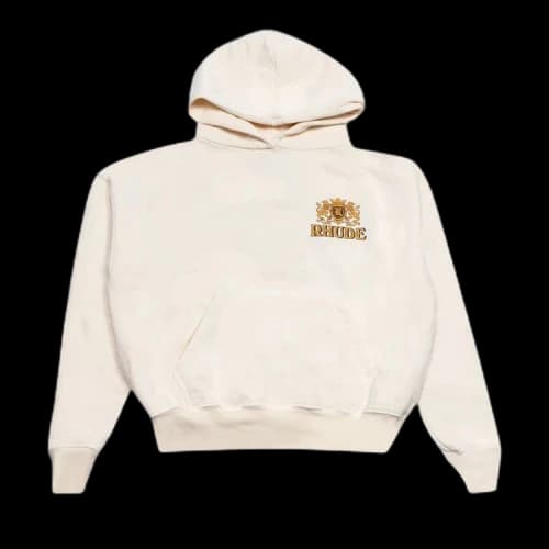 Rhude Cresta Cigar Hoodie 'Vintage White'