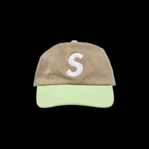 Supreme 2-Tone S Logo 6-Panel 'Tan'