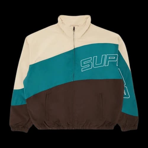 Supreme Curve Track Jacket 'Brown'