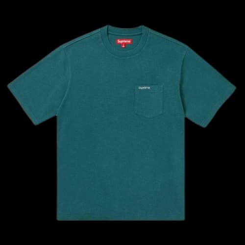 Supreme Short-Sleeve Pocket Tee 'Teal'
