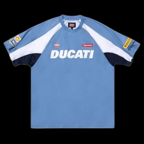 Supreme x Ducati Soccer Jersey 'Blue'