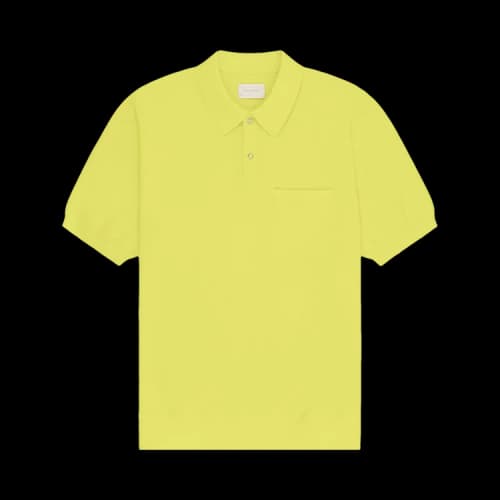 Aimé Leon Dore Short-Sleeve Knit Polo 'Celery'
