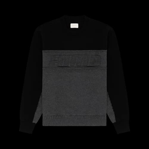Aimé Leon Dore Sport Logo Crewneck Sweater 'Jet Black'