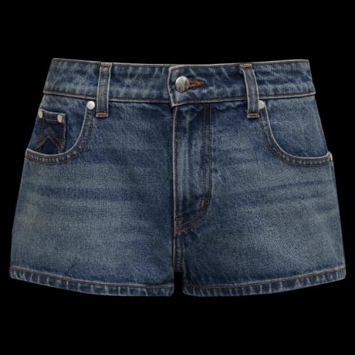 Rhude Low-Waist Denim Short 'Dark Indigo'