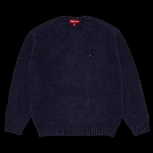Supreme Bouclé Small Box Sweater 'Navy'