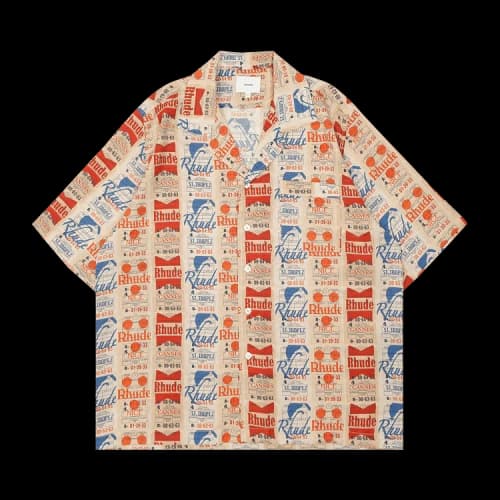 Rhude Voyage De Rhude Silk Shirt 'Multicolor'